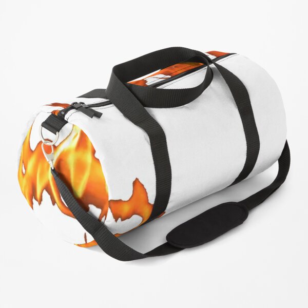 #Flame, #Forks of flame, #Spurts of flame, #fire, light, flames Duffle Bag