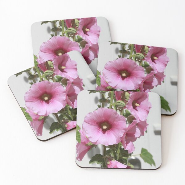 Item preview, Hollyhock, hollyhock, hollyhock, flower, blossom, pink designed and sold by Torsten  Krüger.