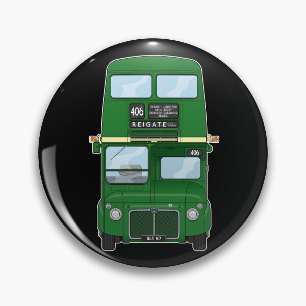 Item preview, Vintage Prototype London Routemaster Bus RM2 SLT57 Illustration designed and sold by BFXIII.
