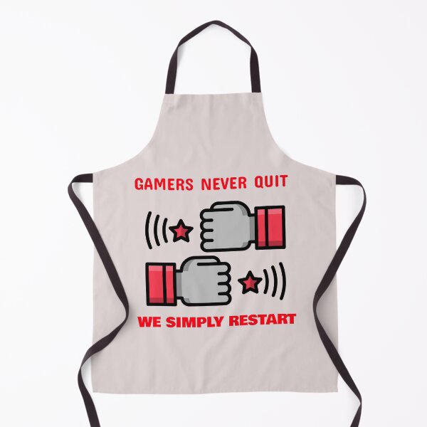 Item preview, Gamers Never Quit We Simply Restart designed and sold by The Full Cart.