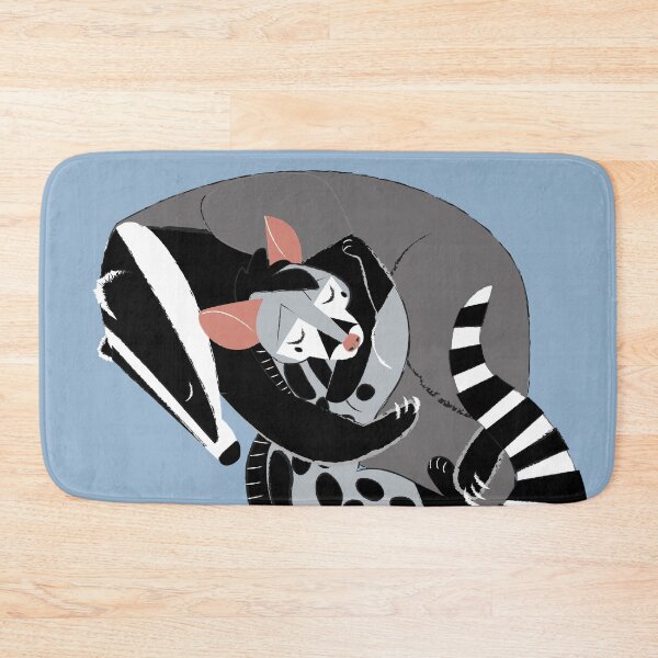 Item preview, Love 365 Need a hug badgers and genets designed and sold by belettelepink.