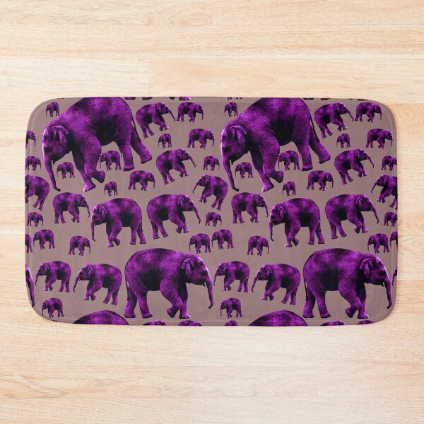 Item preview, Purple Elephants designed and sold by Angelika Kjeller.