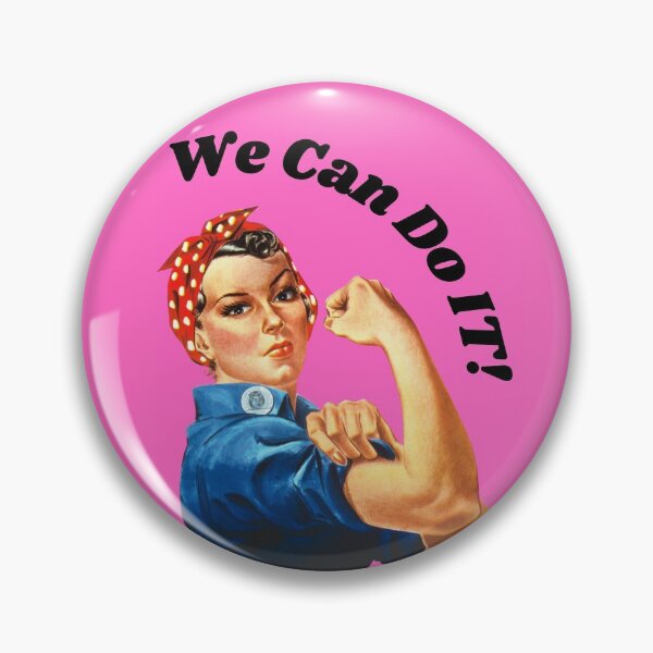 Item preview, Rosie the Riveter in Pink designed and sold by comfortcare.