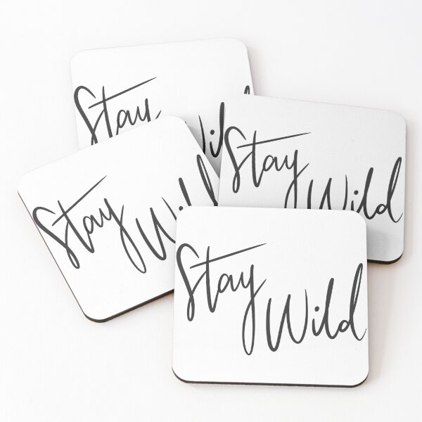 Item preview, Stay wild lettering  designed and sold by Paula Barriga.