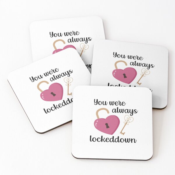 Item preview, You Were Always Lockeddown sticker designed and sold by sketchypages.