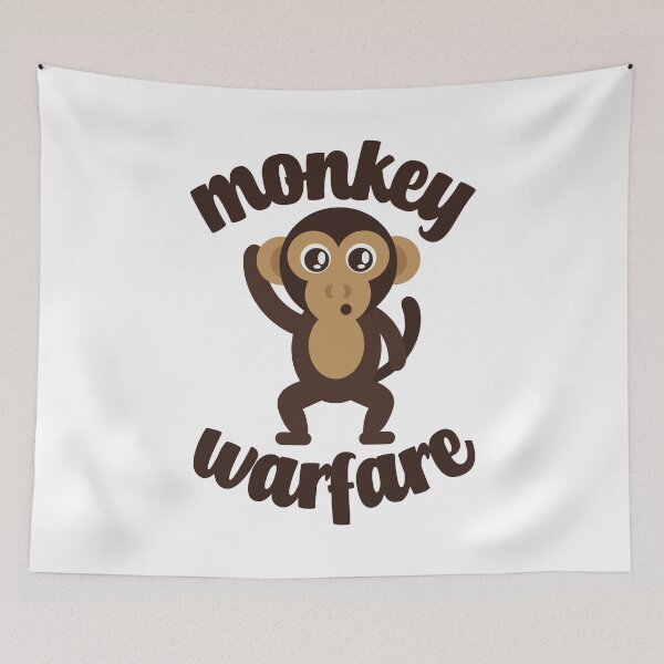 Item preview, warfare Kawaii monkey designed and sold by KawaiiPark.