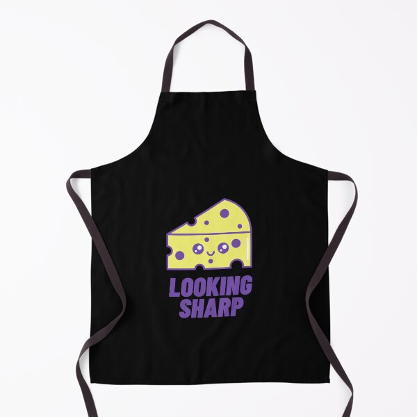 Item preview, Looking Sharp Cheese Pun designed and sold by GoodMoodFood.