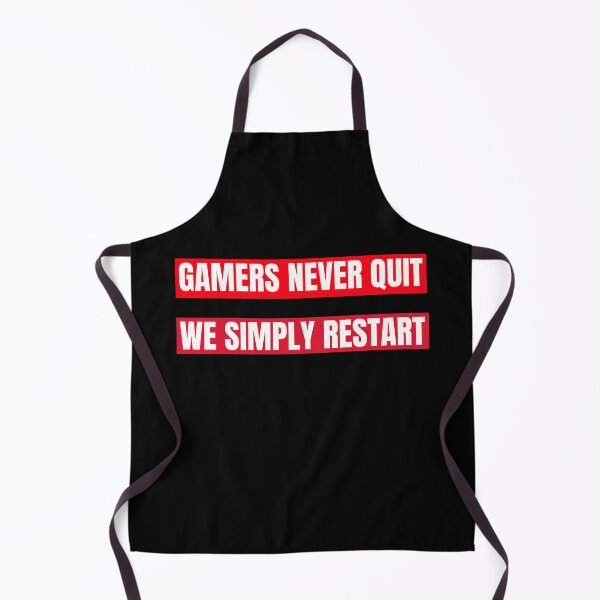 Item preview, Gamers Never Quit We Simply Restart designed and sold by The Full Cart.