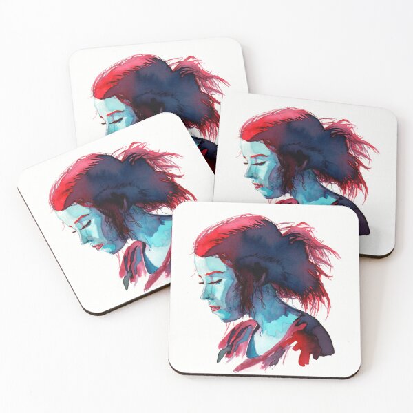 Item preview, Red & Blue Girl designed and sold by bust2nut.