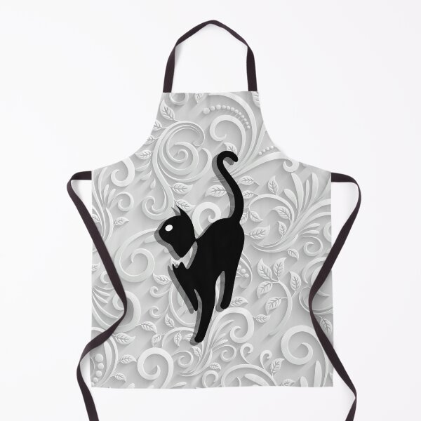 Item preview, Floral Cat in Flowers Popoki 604 designed and sold by VinBasis.