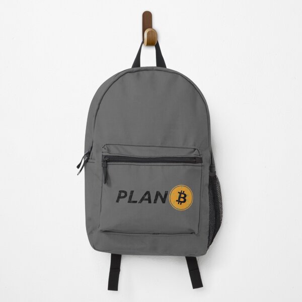 Item preview, Plan B, Bitcoin, crypto, cryptocurrency, BTC, mBTC, hodl designed and sold by boom-art.