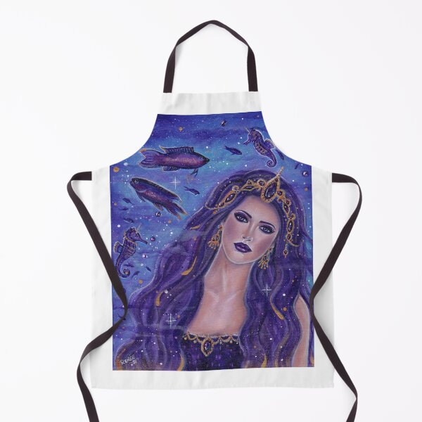 Item preview, Amethyst purple mermaid art by Renee L. Lavoie designed and sold by Renee Lavoie.