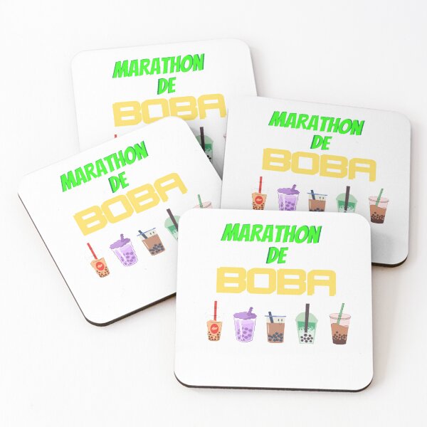 Aperçu de l'œuvre Amoureux du thé au lait Boba Marathon créée et vendue par lotusbud.