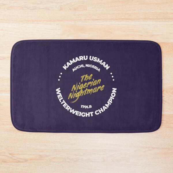 Item preview, Kamaru "The Nigerian Nightmare" Usman - Gold designed and sold by Getting  Smashed Co.