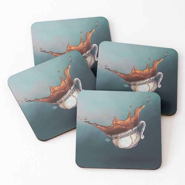 Item preview, Kintsugi Teacup with Background designed and sold by Alex-Molly.