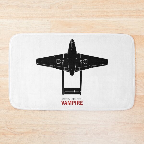 Item preview, Vampire Aircraft Identification Chart designed and sold by rogue-design.
