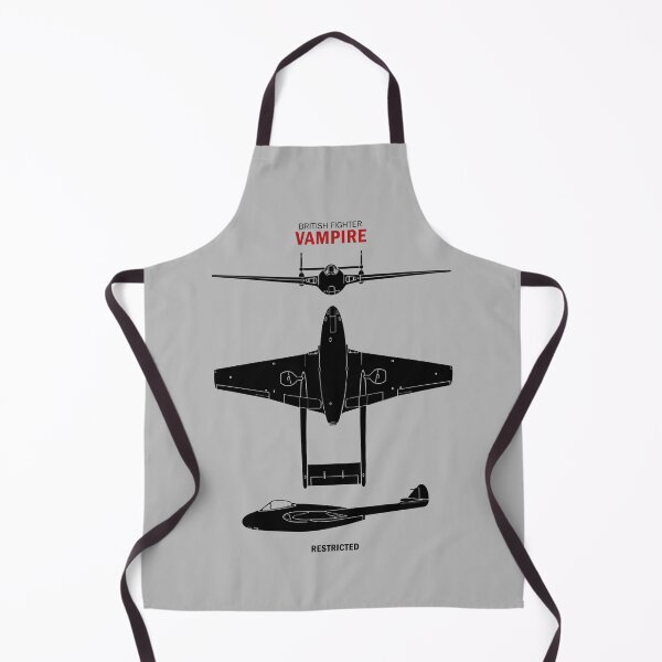 Item preview, Vampire Aircraft Identification Chart designed and sold by rogue-design.