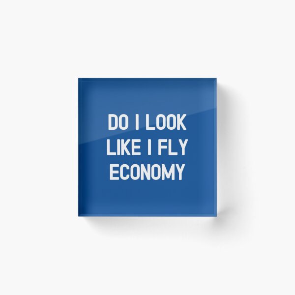 Item preview, Do I Look Like I Fly Economy #1 designed and sold by TeeTravel.