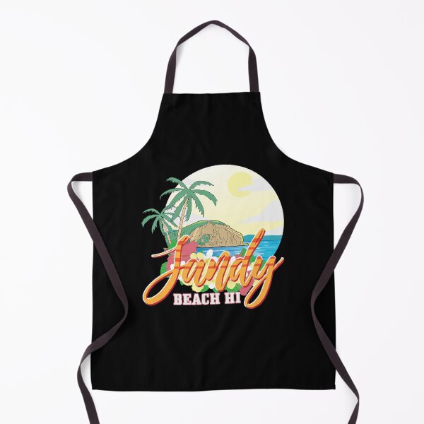 Item preview, Sandy Beach HI Surfing Retro designed and sold by CreativeGiftShp.