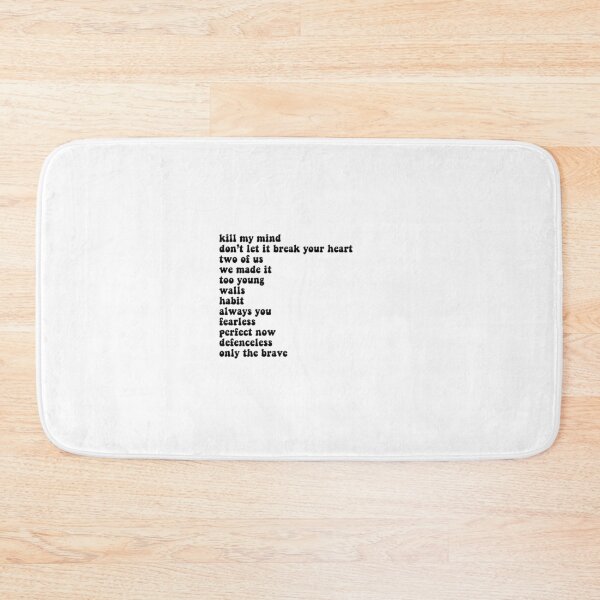 Item preview, walls tracklist  designed and sold by olivia :D.