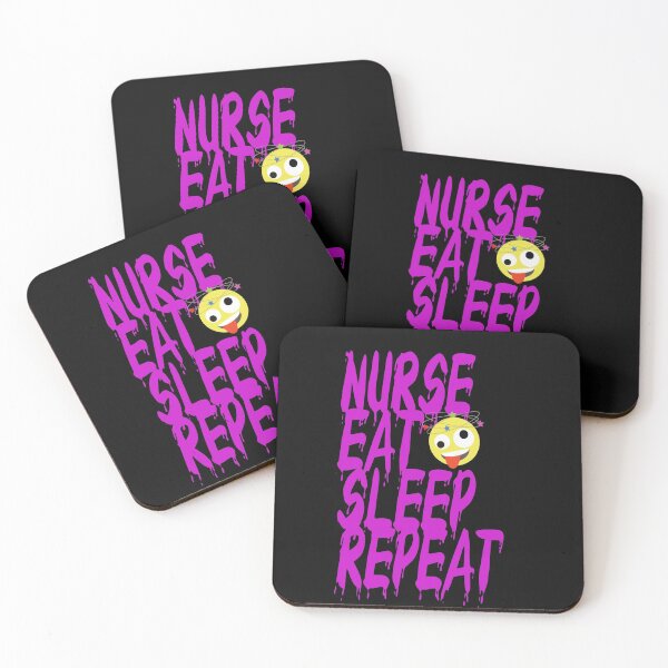 Item preview, Nurse eat sleep repeat designed and sold by Areashor.