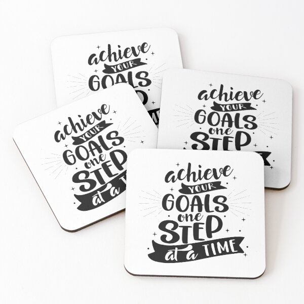 Item preview, Achieve Your Goals One Step At A Time designed and sold by Phorase.