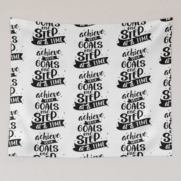 Item preview, Achieve Your Goals One Step At A Time designed and sold by Phorase.