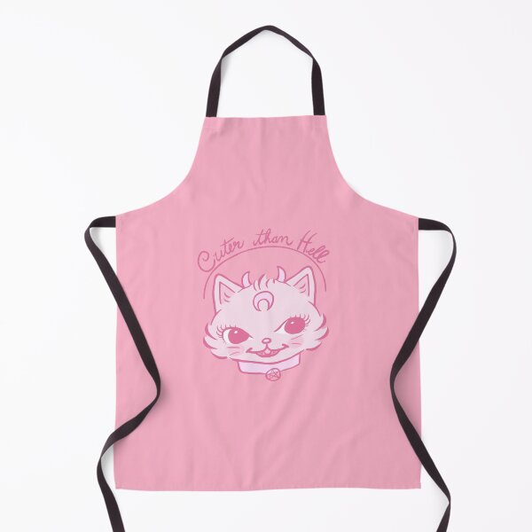 Item preview, Pink Kitschy Demon Cat designed and sold by Pastel Magic.