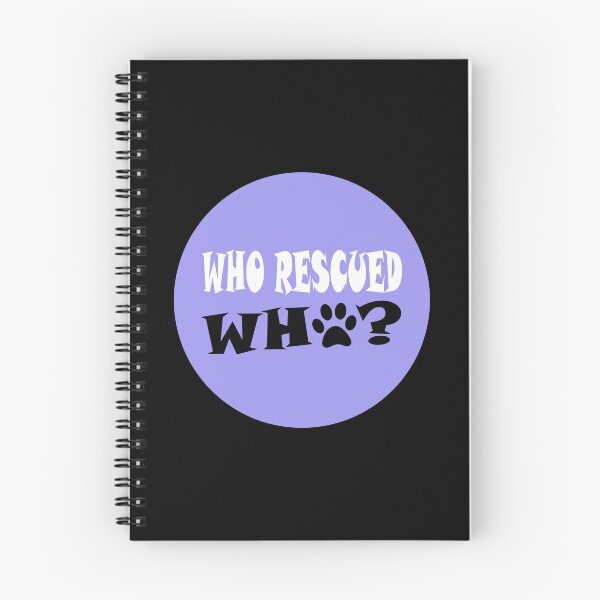 Item preview, Who Rescued Who Essential Sticker designed and sold by Love2MakeArt.