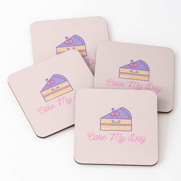 Item preview, Cake My Day, Make My Day Food Pun designed and sold by GoodMoodFood.