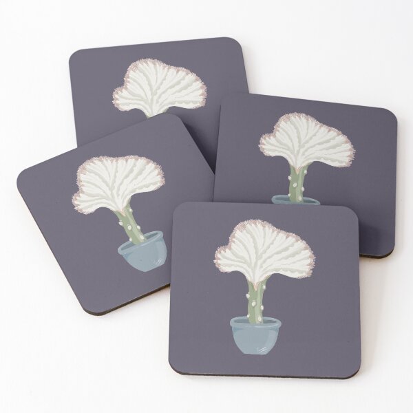 Item preview, Coral Cactus Euphorbia Lactea Cristata Art designed and sold by TASORA.