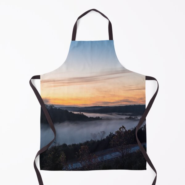 Item preview, Ozarks Foggy Rolling Hills Sunrise designed and sold by mljdwhite.