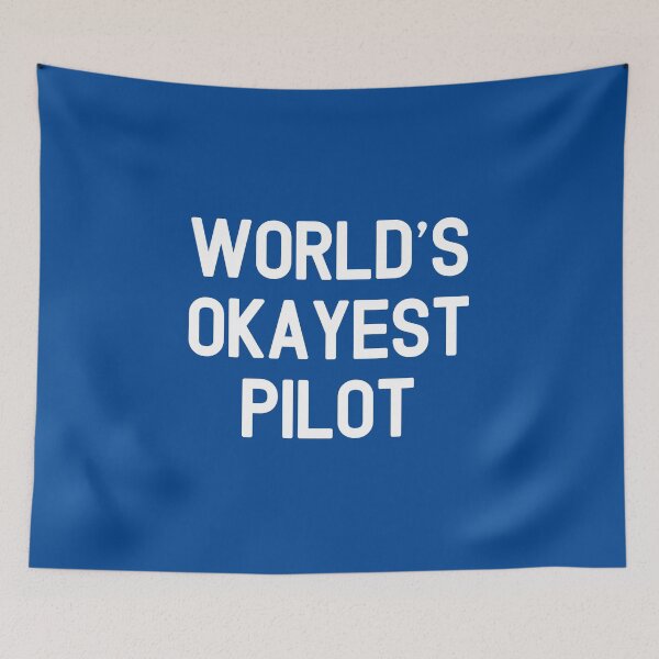 Item preview, World s Okayest Pilot #1 designed and sold by TeeTravel.