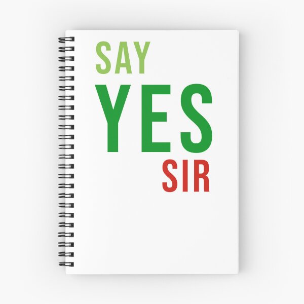 Item preview, Say Yes Sir designed and sold by chyaart.