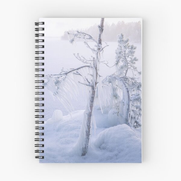 Item preview, Frozen trees and fog designed and sold by Juhku.