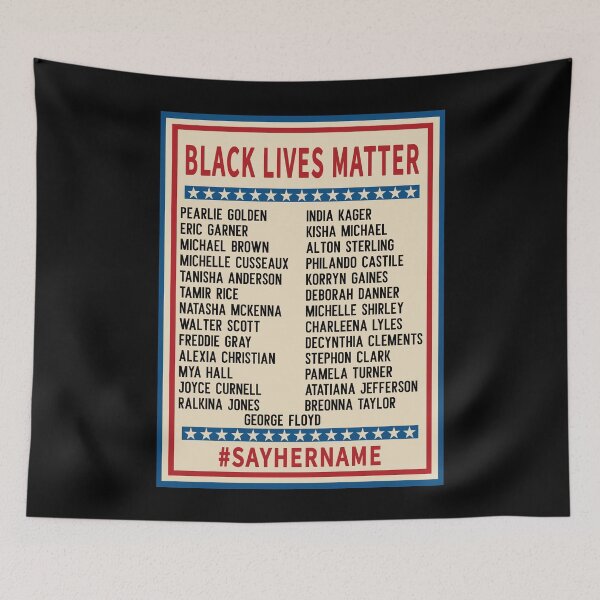 Item preview, Black Lives Matter T-Shirt, Black History, Black Power, African American, Black Pride, Say Her Name Shirt, Stop Racism, Same Crime Shirt designed and sold by UniqueStylistic.
