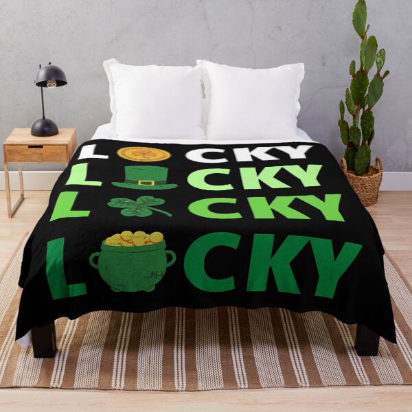 Item preview, Lucky st. patricks day letters designed and sold by Rainces.