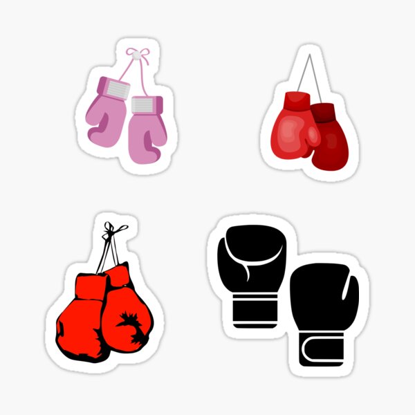 "Boxing Gloves Sticker Packs" Sticker for Sale by Africanpenguin