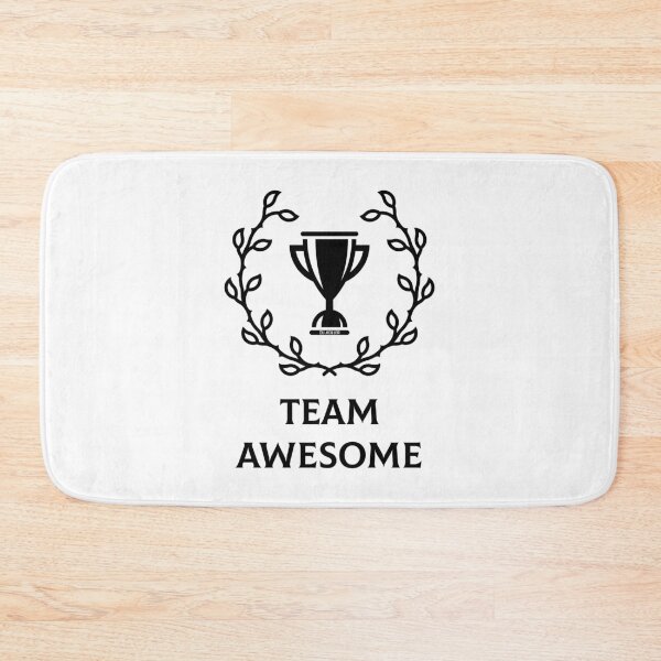 Item preview, Team Awesome (Emblem / Trophy / Icon / Pictogram / Black) designed and sold by MrFaulbaum.