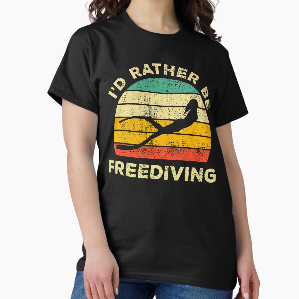Item preview, I’d Rather Be Freediving Vintage Gift For Freedivers designed and sold by JokeGysen.