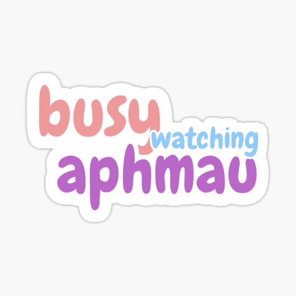Item preview, Busy watching aphmau designed and sold by AskarlShrexy.