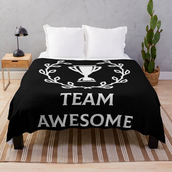 Item preview, Team Awesome (Emblem / Trophy / Icon / Pictogram / White) designed and sold by MrFaulbaum.