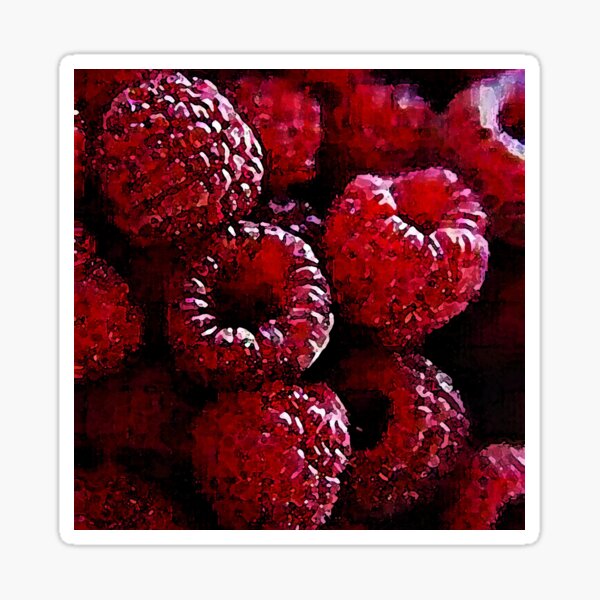 Item preview, Red Raspberries 2 designed and sold by IdeaJones.