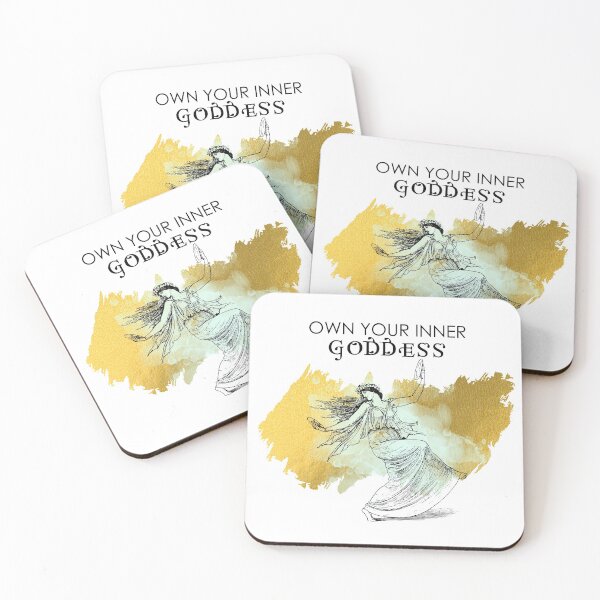 Item preview, Own Your Inner Goddess Feminism Love Yourself designed and sold by idovedesign.