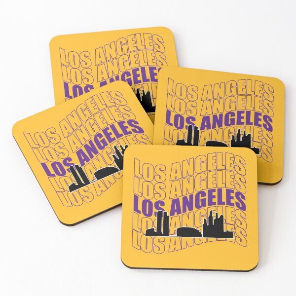 Item preview, Los Angeles silhouette purple designed and sold by DKABRW.