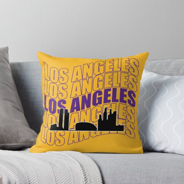 Artikelvorschau, Los Angeles Silhouette lila entworfen und verkauft von DKABRW.