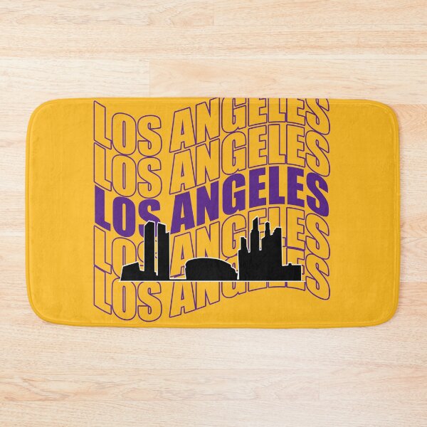 Item preview, Los Angeles silhouette purple designed and sold by DKABRW.