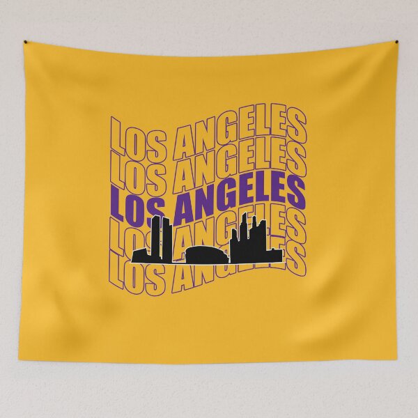 Item preview, Los Angeles silhouette purple designed and sold by DKABRW.