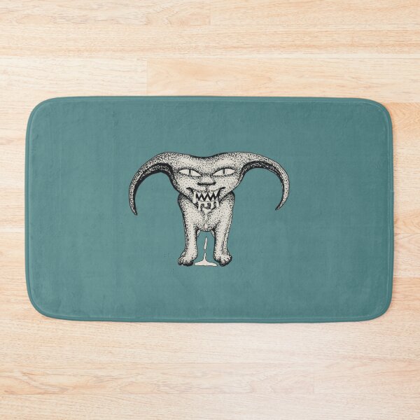 Item preview, Little Drooling Monster - Blue designed and sold by Angelika Kjeller.