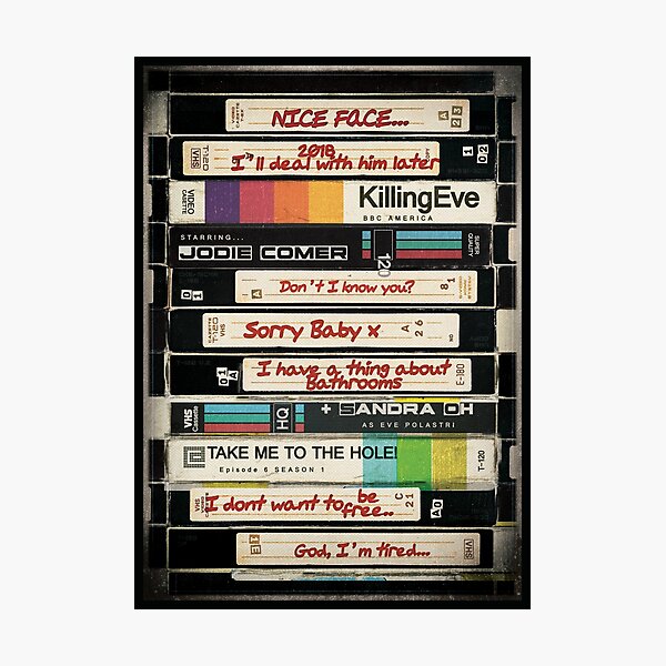 Artikel-Vorschau von Vorabend Retro VHS-Stapel zu töten, designt und verkauft von leonifitzy.